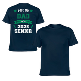 Customized Graduation Theme T-shirt - Personalised Title,Year,Name Graduation Season Apparel - A Gift For Family,BFF,Brother,Sister,Friend